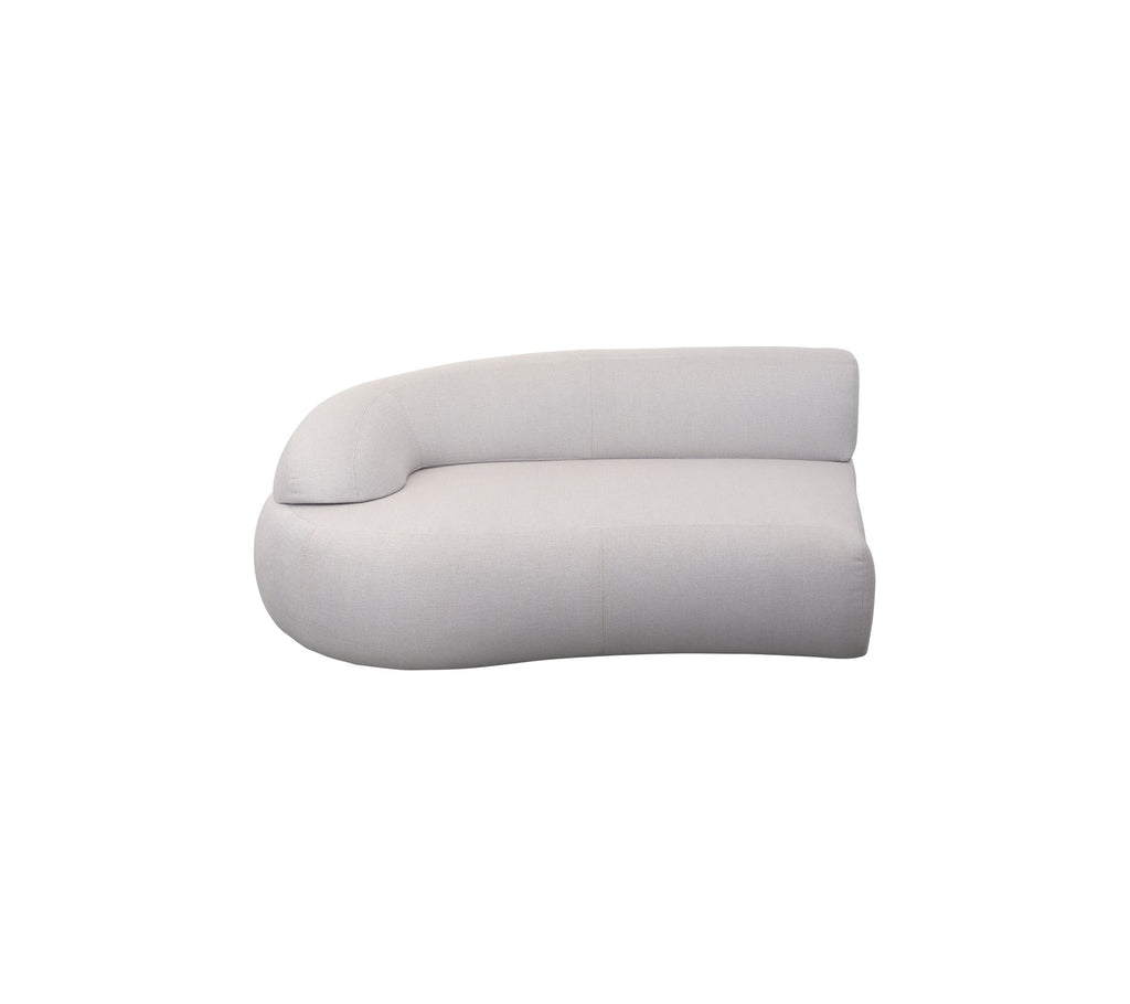 Sofá Modular Mellow para Exterior – Sand con Mesa de Teca