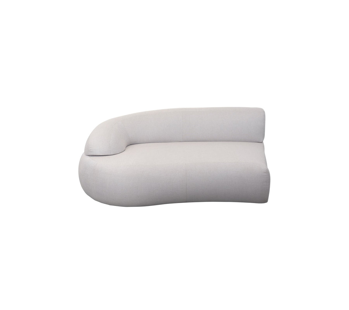 Sofá Modular Mellow para Exterior – Sand con Mesa de Teca