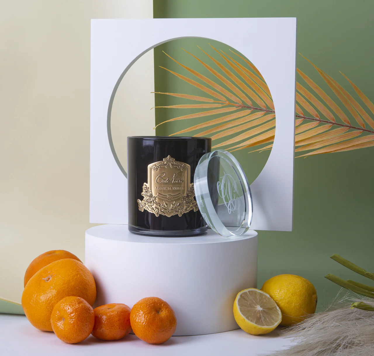 Candle Citron Vert A La Mandarine 450 gr/16 oz