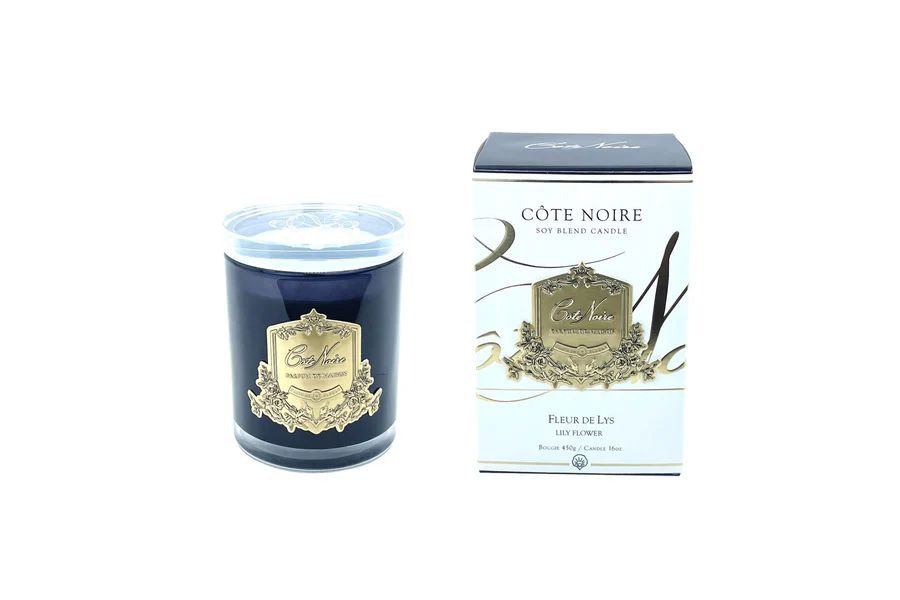 Candle Fleur De Lys 450 gr/16 oz