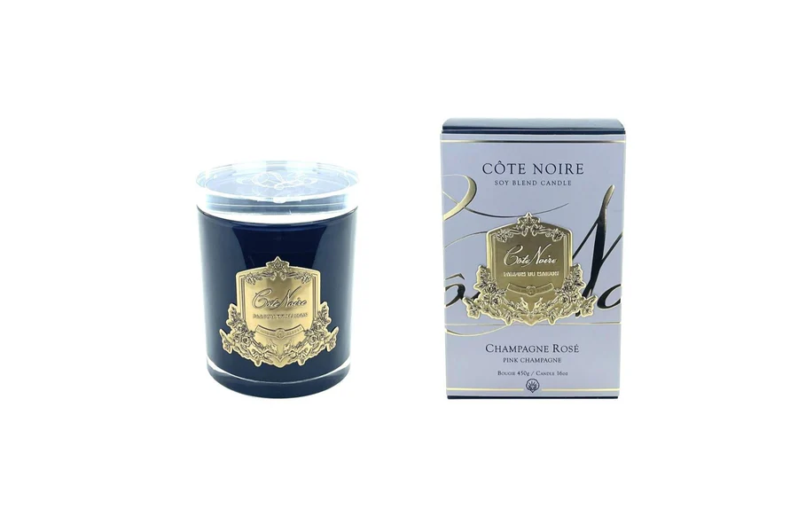 Candle Champagne Rose 450 gr/16 oz