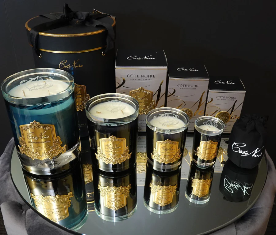 Candle Champagne Rose 450 gr/16 oz