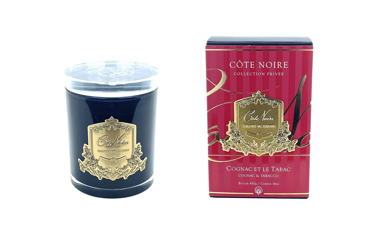 Candle Cognac Et Le Tabac 450 gr/16 oz