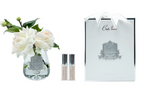 Tea Rose Bouquet - Pink Blush In Clear Glass Charente Rose & Rose Petal 2x5 ml