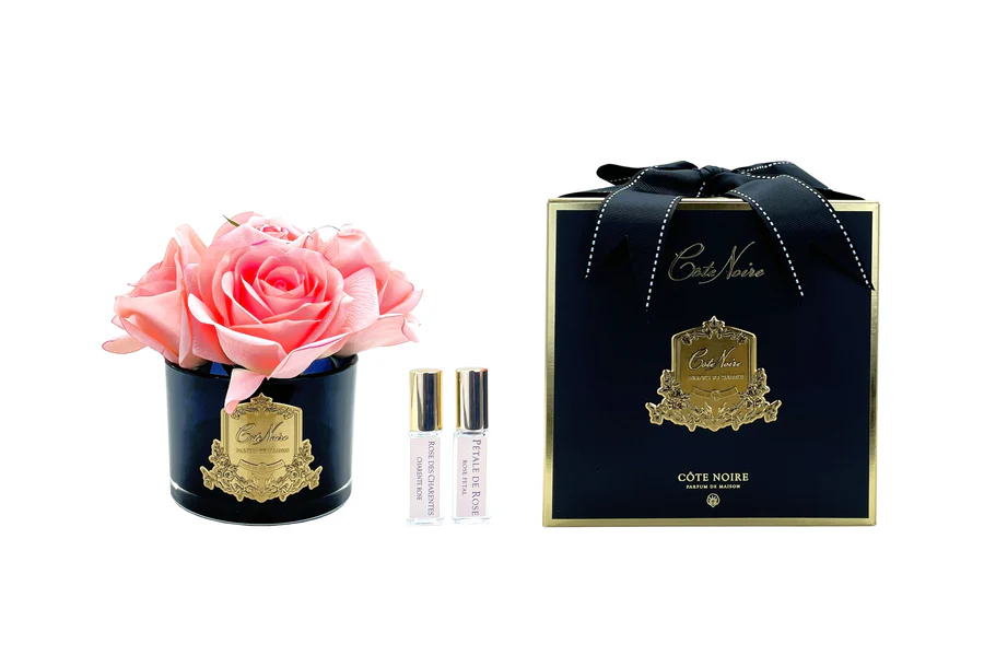 Five Rose With Peach Rose Petal & Charente Rose. 2x5 ml