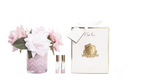 Herringbone Pink Glass - Pink Roses Charente Rose & Pink Peonies 2x10 ml