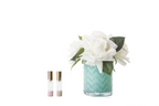 Herringbone Jade Glass White Roses Charente Rose & Pink Peonies 2x10 ml