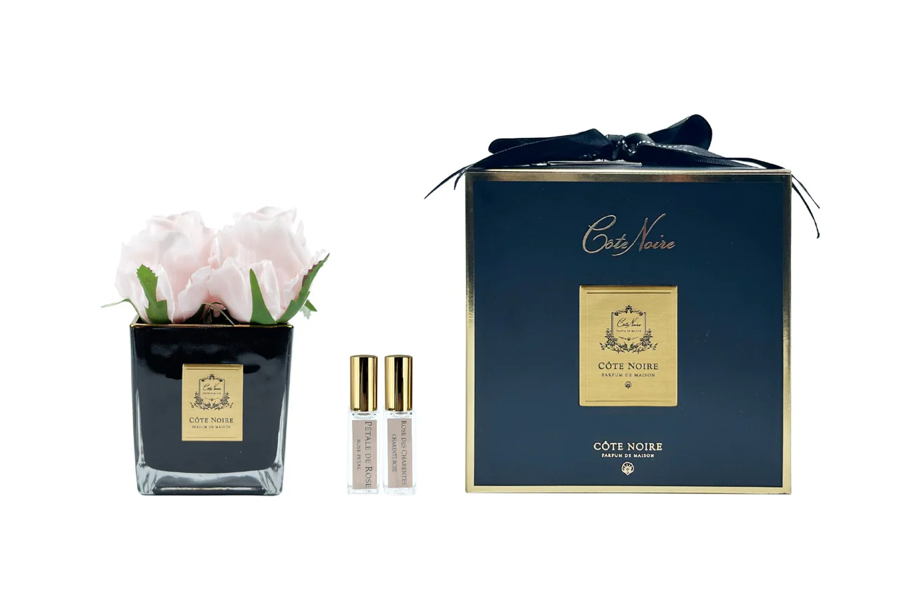 Conture Rose Buds - Small French Pink Buds In A Dark Glass  Charente Rose & Rose Petal 2x5ml