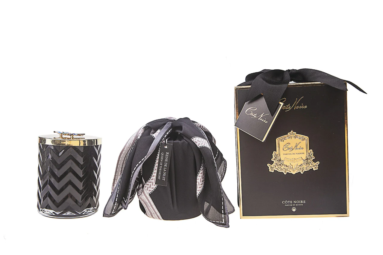 Herringbone Candle Set Queens Of The Night 600 gr