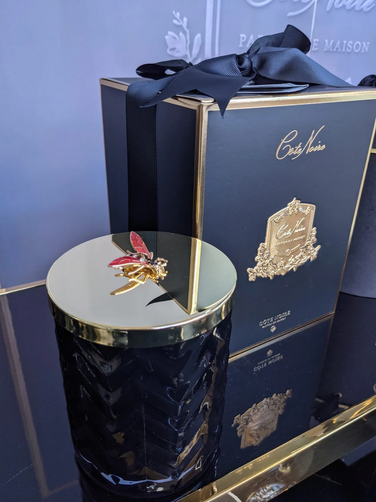 Herringbone Candle Set Queens Of The Night 600 gr