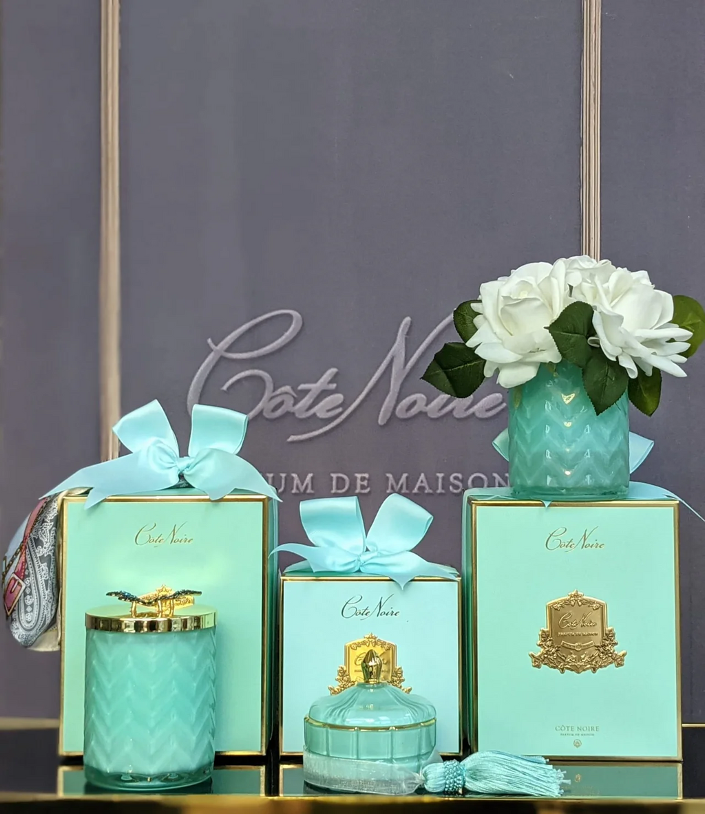 Herringbone Candle Set Persian Lime & Tangerine 600 gr
