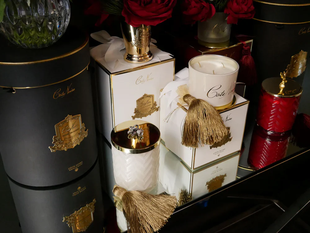 Herringbone Candle Set Winter In The Chateau 600 gr