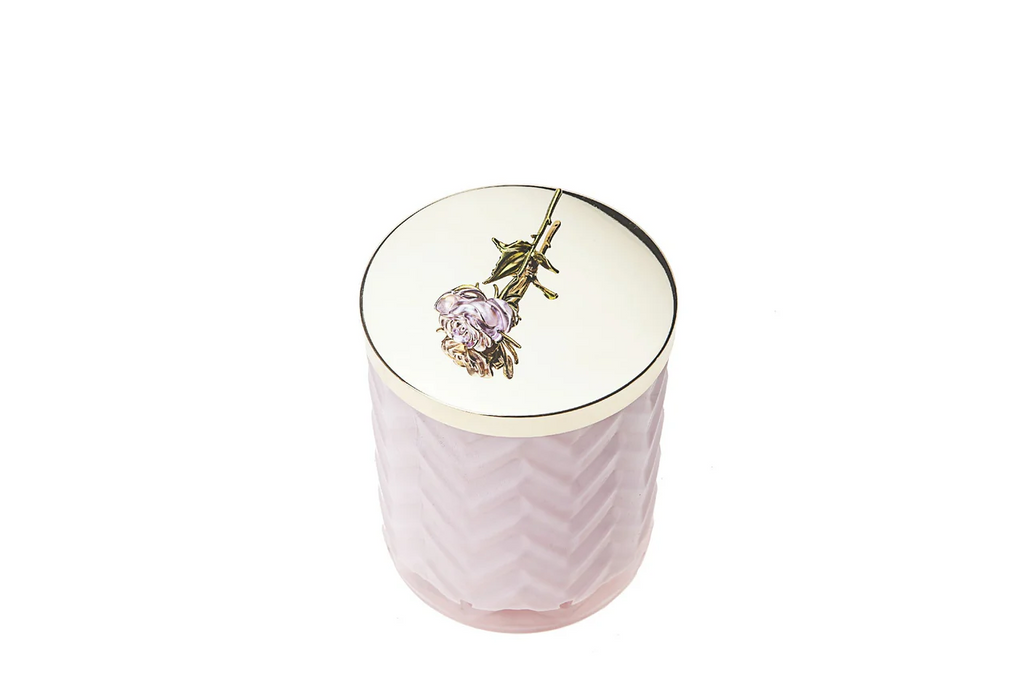 Herringbone Candle Set Charente Rose 600 gr