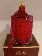 Grand Art Deco Candle In Burgundy Rose Oud 600gr
