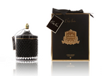 Grand Art Deco Candle In Black Queen Of The Night 600gr