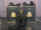 Grand Art Deco Candle In Black Queen Of The Night 600gr