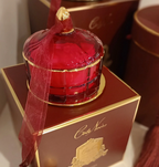 Art Deco Candle In Burgundy - Rose Oud Rose Oud 200gr