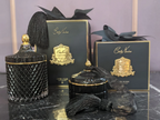 Art Deco Candle In Black Queen Of The Night 200gr
