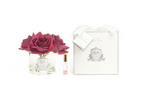 Five Rose Carmine Red - Clear Glass With Silver Rose Petal & Charente Rose 2x5 Ml