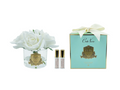 Five Rose Ivory - Clear Glass With Gold
