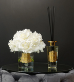 Grand Bouquet - White Clear & Gold Rose Petal & Rose Oud 2x10 Ml