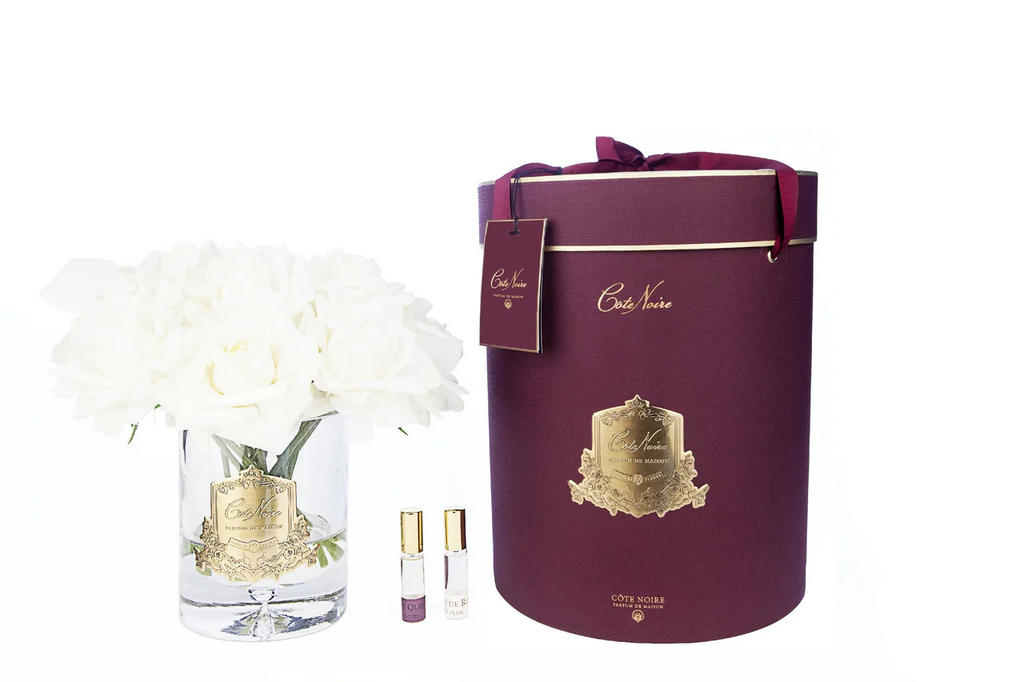 Grand Bouquet - Champagne Clear & Gold Rose Petal & Rose Oud 2x10 Ml