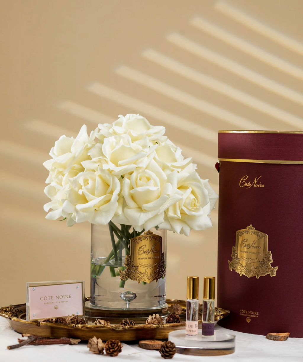 Grand Bouquet - Champagne Clear & Gold Rose Petal & Rose Oud 2x10 Ml