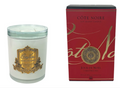 Candle - White Vessel Gold Badge - Saigon Gar 185g