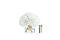 Classic Hydrageneas Bouquet-white