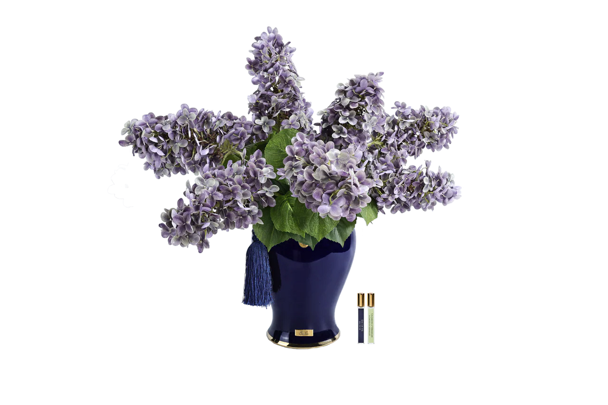 Indigo & Mauve Hydrageneas