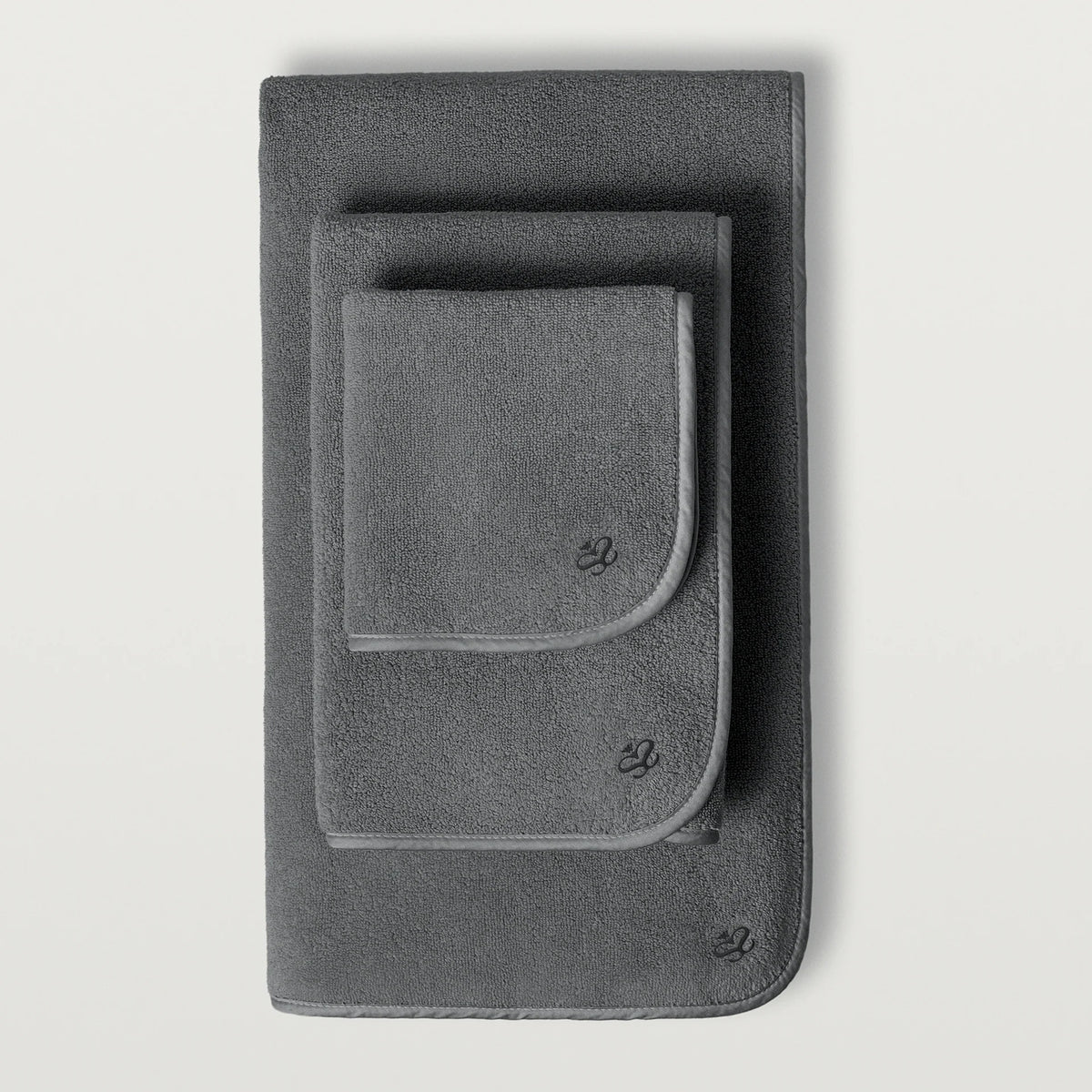 Toalla de Manos Delfine – Charcoal