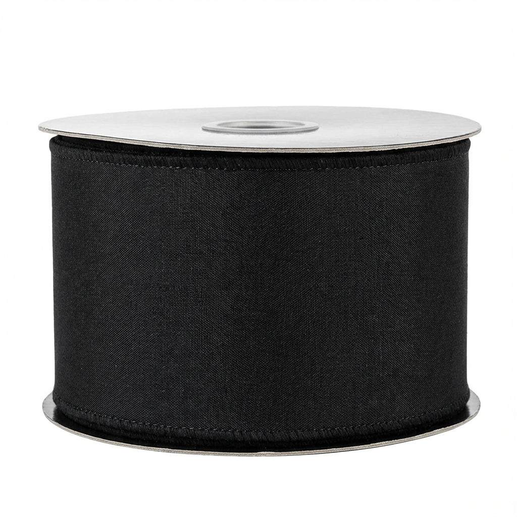 Simply Taffeta Ribbon [ Black ]