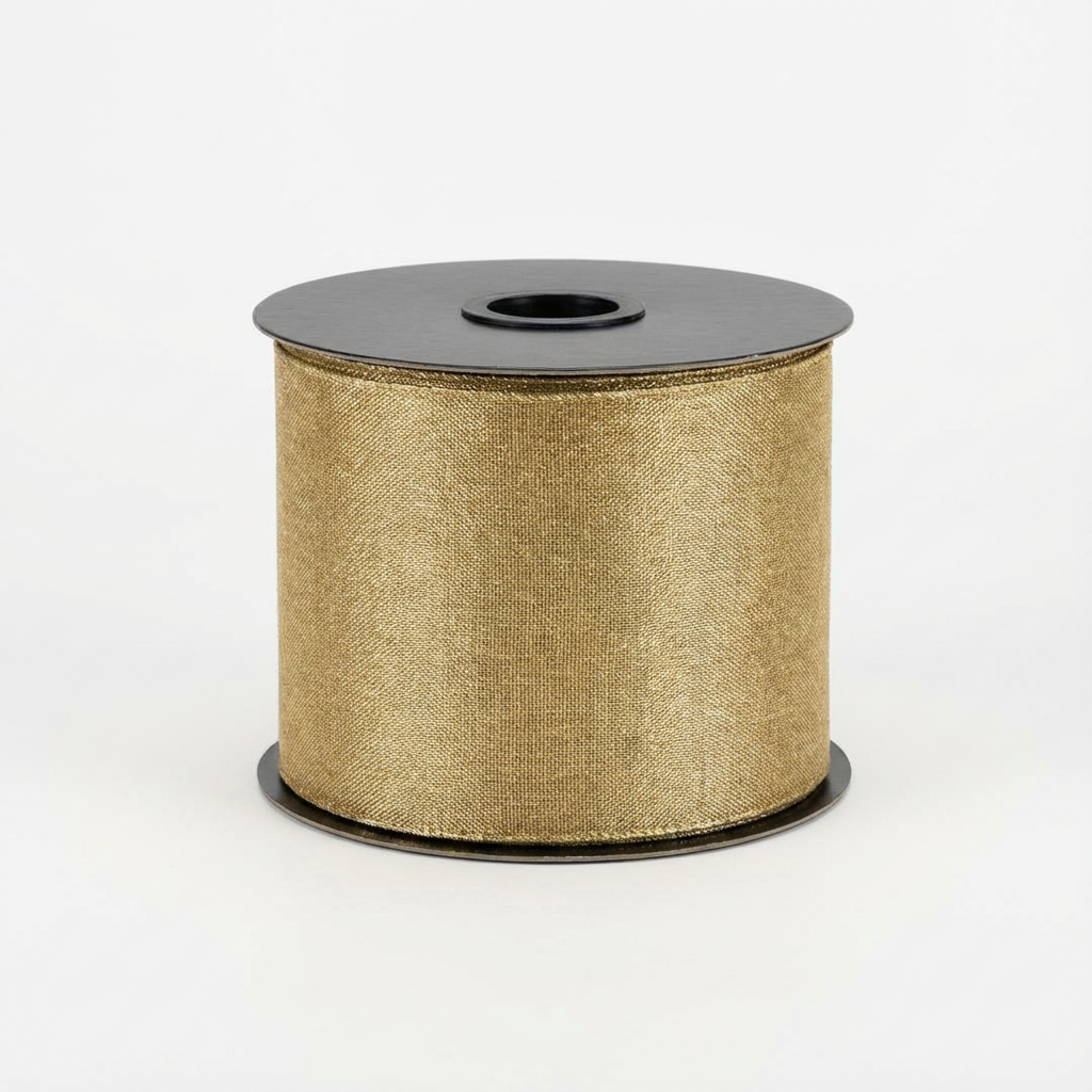 Metallic Mesh Ribbon [ Gold ]