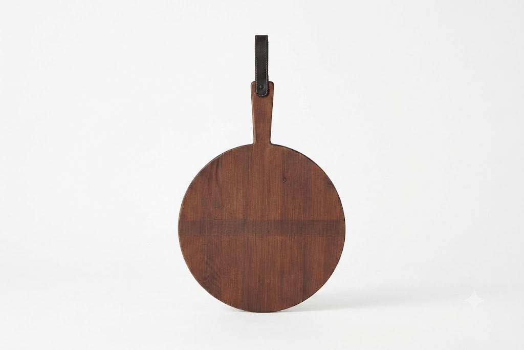 Heritage Round Charcuterie Board – Coffee, Small