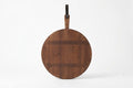 Tabla Redonda Heritage para Charcutería – Café, Mediana