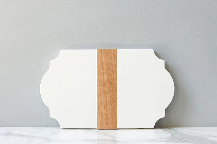 Arched Charcuterie Board – White