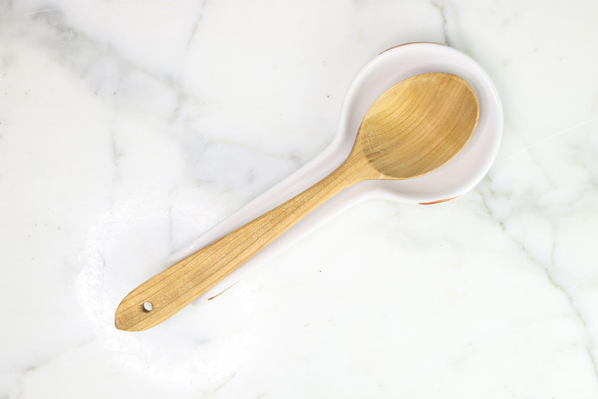 Set de 2 Cucharas para Servir Euro de Madera de Fruta