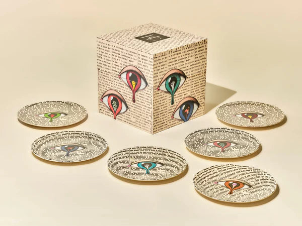 Set De Ceramica Ojos