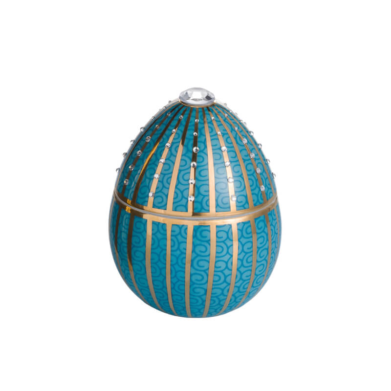 Bois De Roussie Turqoise Stones Candle 200 G