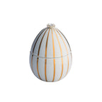 Bois De Roussie Gold Lines White Candle 200 G