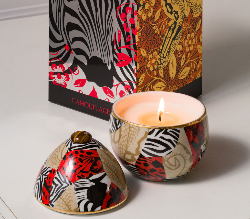 Zebra Camouflaje Candle 220 G
