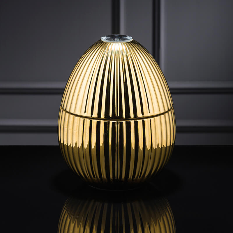Golden Egg 18k Candle 3.4 KG