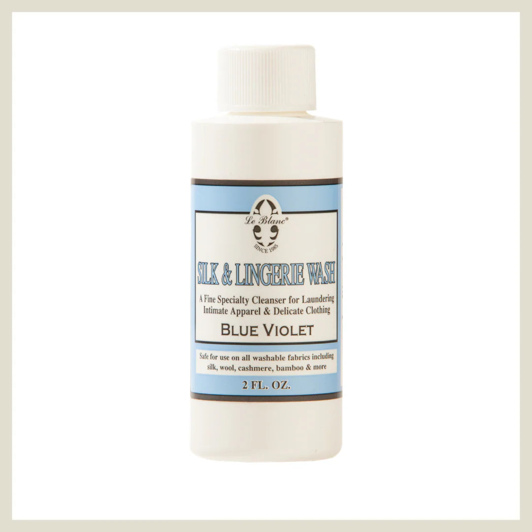 Detergente para seda y lencería LE BLANC – Blue Violet, 2 oz