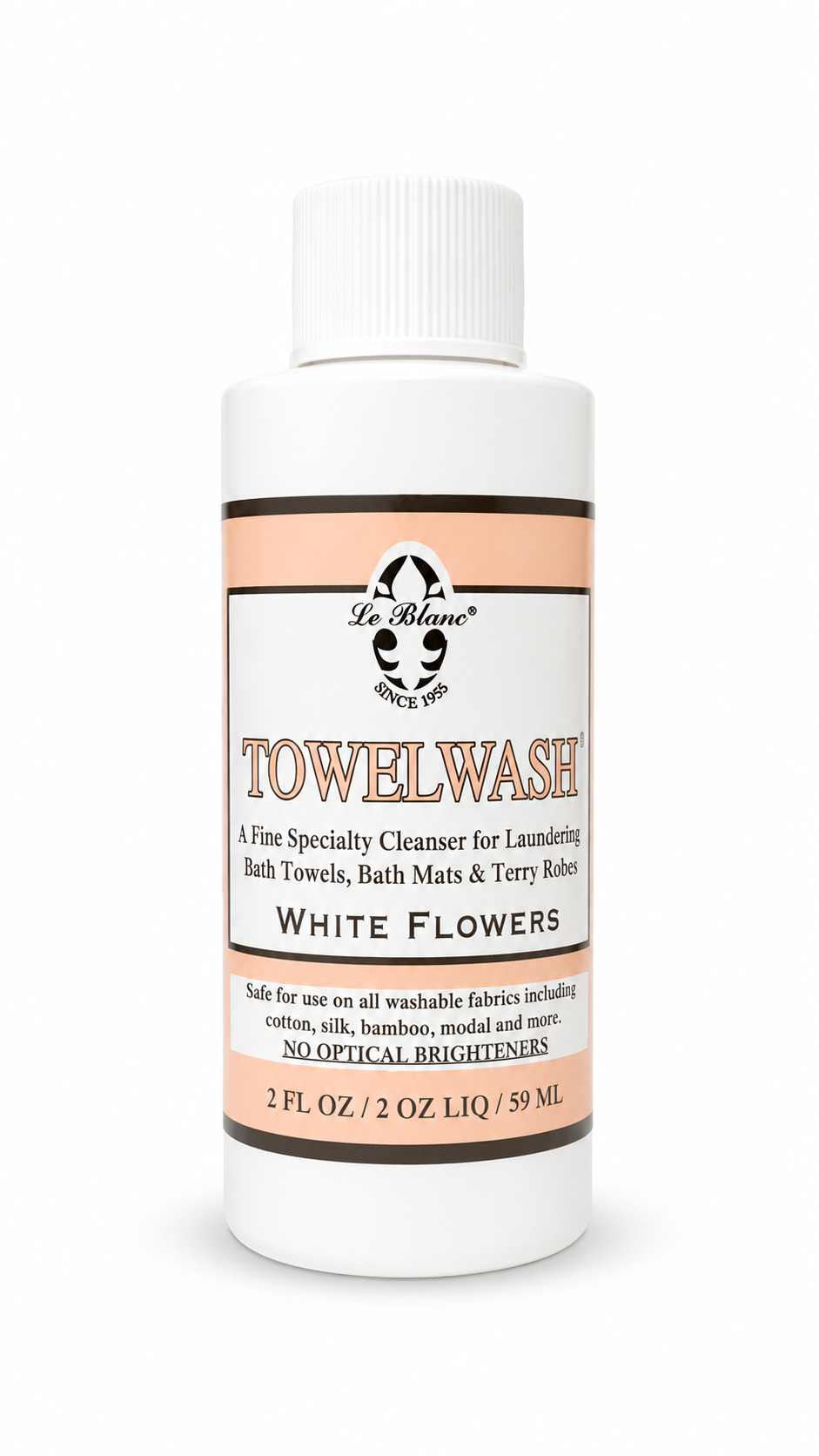 Detergente para toallas LE BLANC – White Flowers, 2 oz