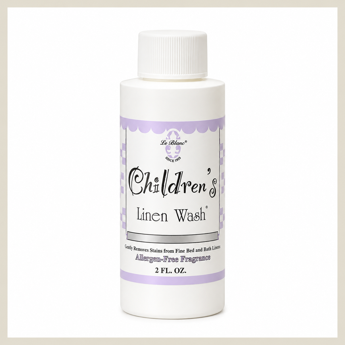 Detergente para ropa de cama LE BLANC – Children's, 2 oz