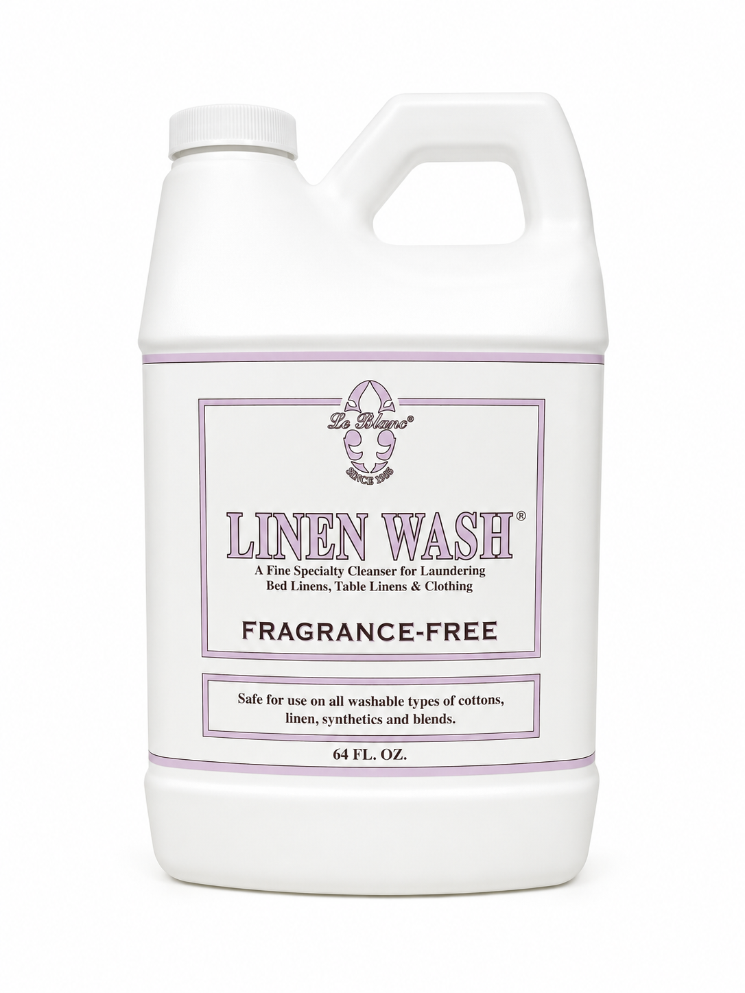 Detergente para ropa de cama LE BLANC – Fragrance-Free, 64 oz