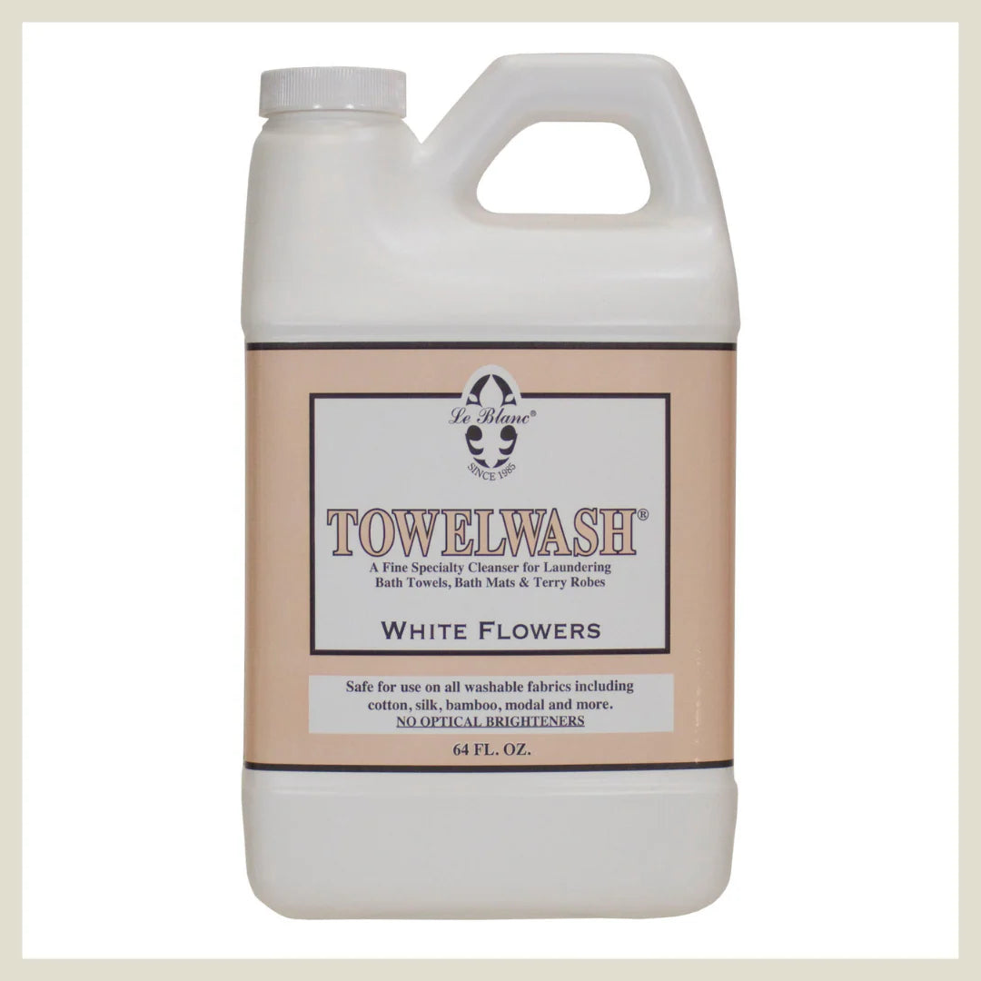 Detergente para toallas LE BLANC – White Flowers, 64 oz