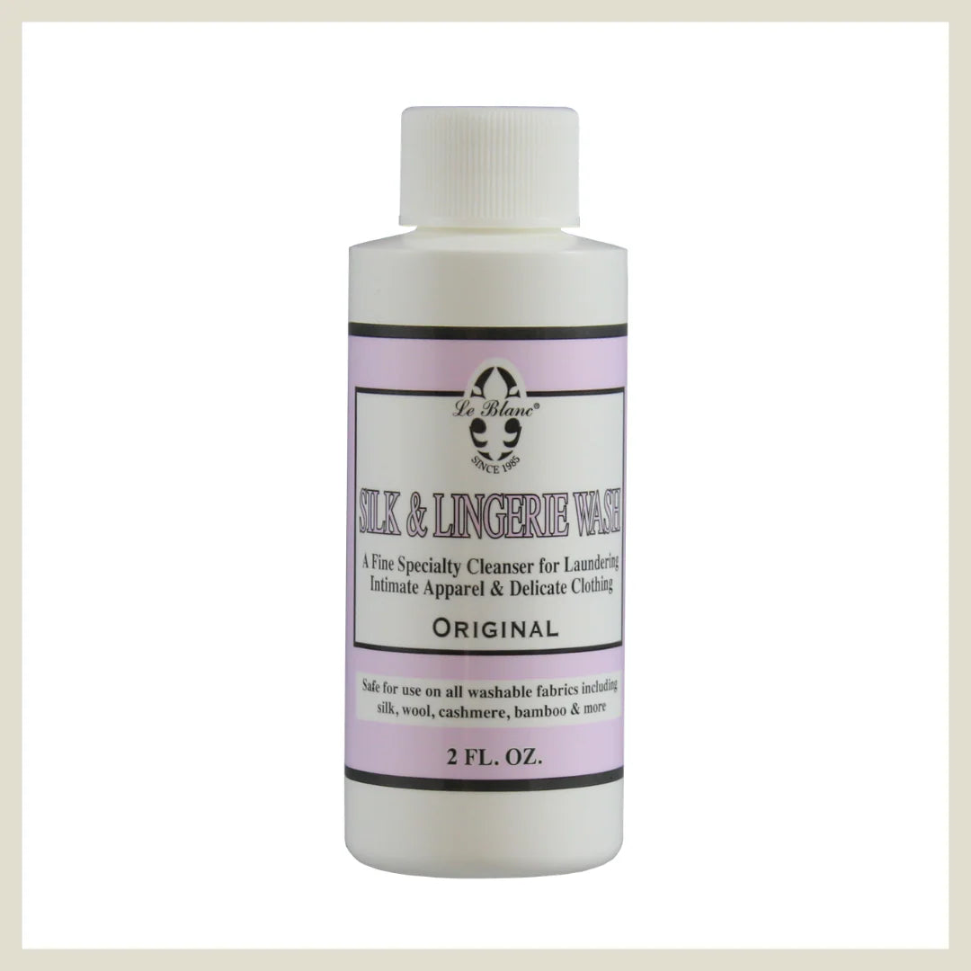 Detergente para seda y lencería LE BLANC – Original, 2 oz