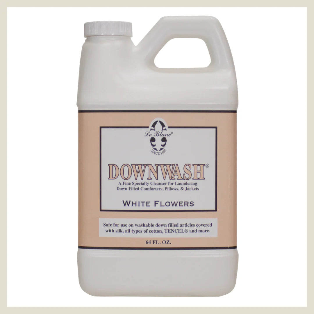 Detergente para plumón LE BLANC – White Flowers, 64 oz