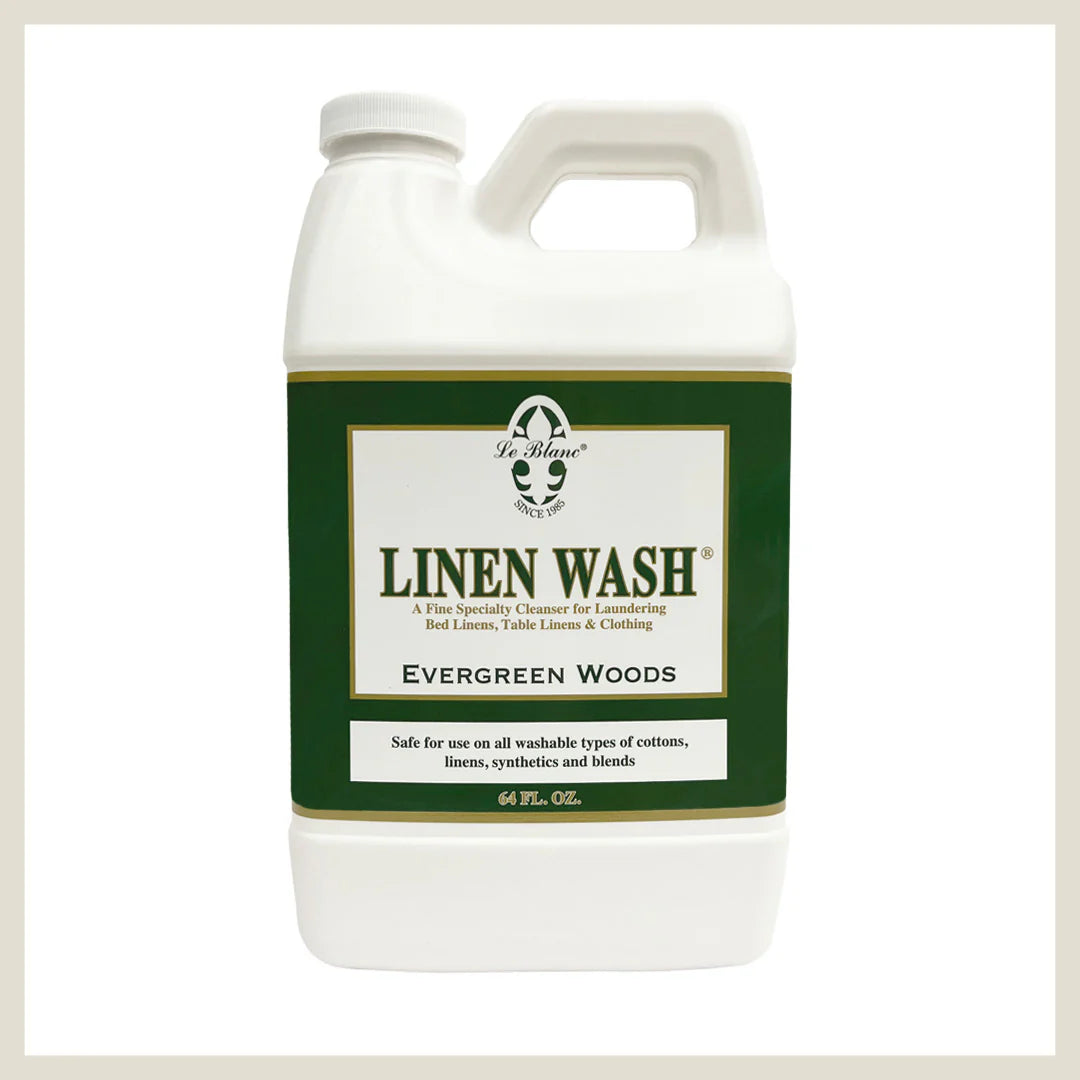 Detergente para ropa de cama LE BLANC – Evergreen Woods, 64 oz